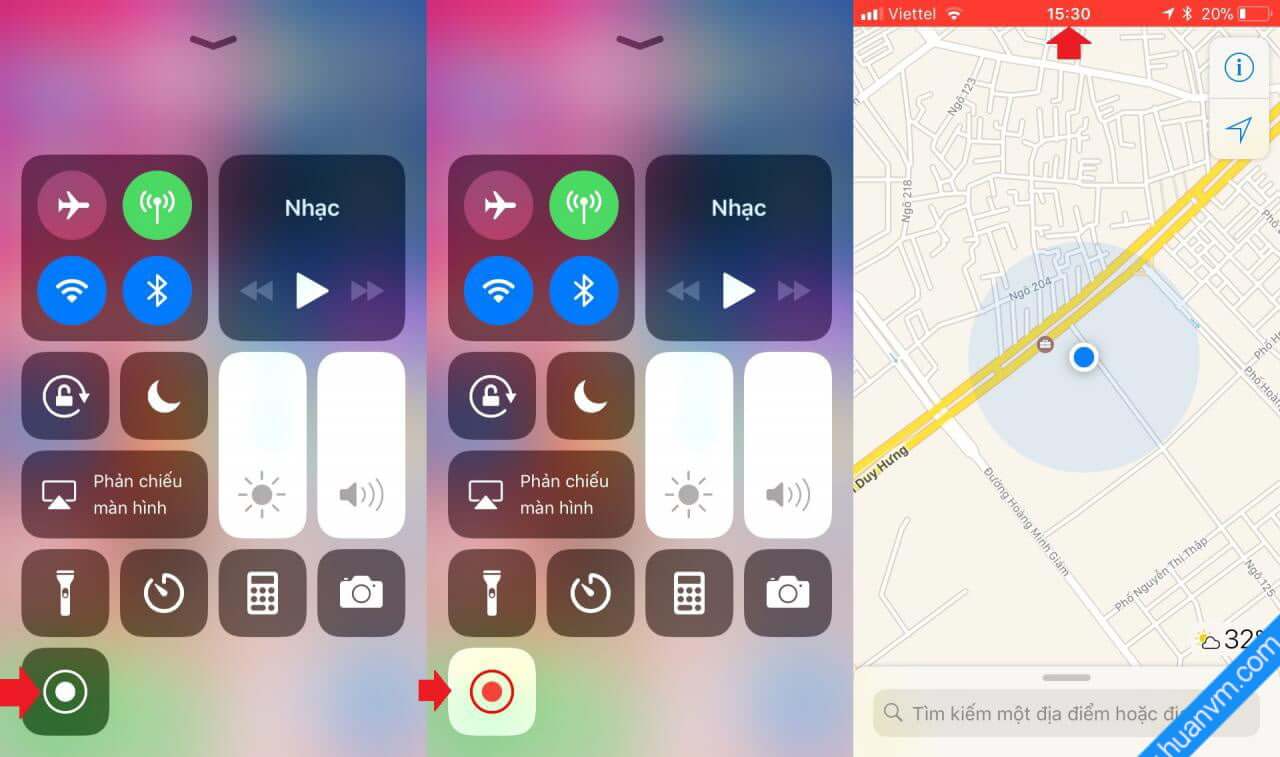 Hướng dẫn quay màn hình iPhone trên iOS 11 đơn giản nhất