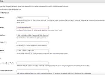 WooCommerce Store Info – Dynamic store info for all page, widgets
